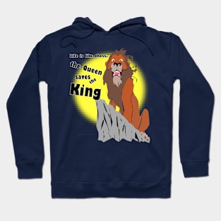 Queen saves King Hoodie